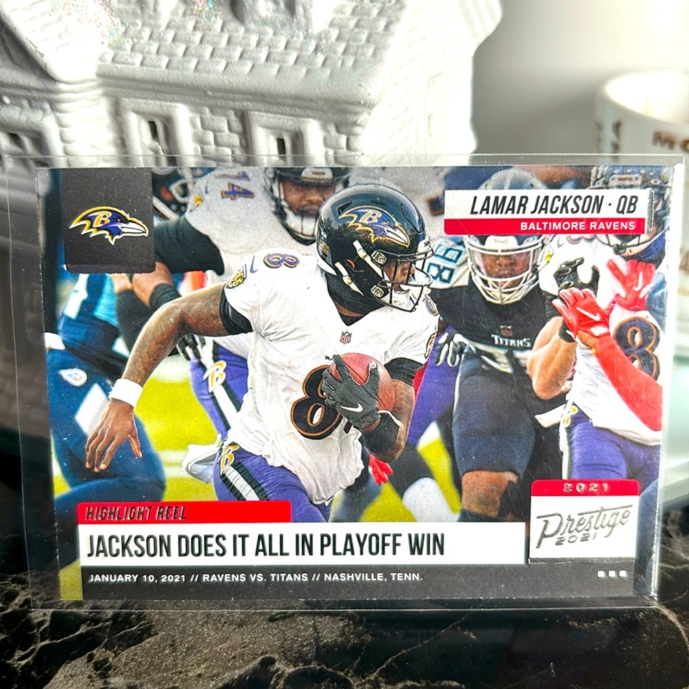 4 Lamar Jackson Sport Cards